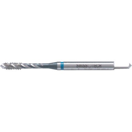 Gwintownik 1/4"x20 UNC inox do stali nierdzewnej niebieski pasek SP/FL DIN371 HSS-EVSwisstech SWT1853141B SWT-185-3141B