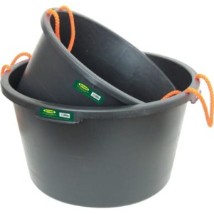 40LTR MULTI-PURPOSE TUB BLACK Rutland RTL5234640K RTL-523-4640K