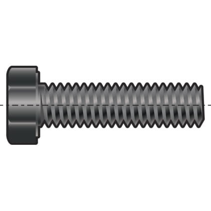 M10x100 śruba z łbem sześciokątnym ISO4017 PLAIN (GR-10.9) Qualfast QFT6301510Z QFT-630-1510Z