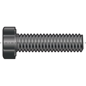 M10x100 śruba z łbem sześciokątnym ISO4017 PLAIN (GR-10.9) Qualfast QFT6301510Z QFT-630-1510Z