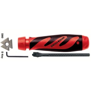 Okrawacz krawędzi D 3szt. Swiss+Burr SWT1095040D PRO20