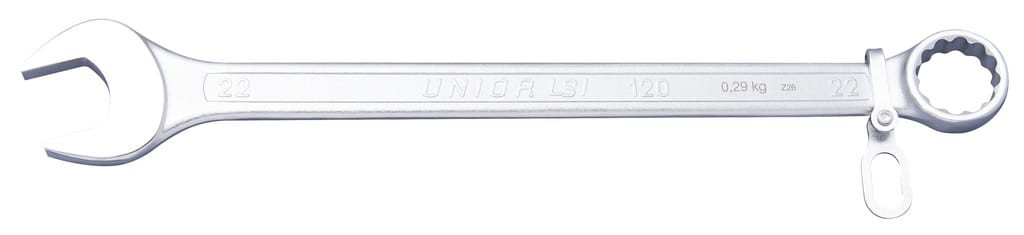 Klucz płasko-oczkowy typ długi 38mm Unior (626174) 120/1-H