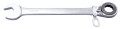 Klucz płasko-oczkowy z grzechotką 24mm Unior (626403) 160/2-H