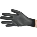 Rękawice z czarnego nylonu pokryte wykończeniem z poliuretanu PU roz. 8 Sitesafe SSF9616332N