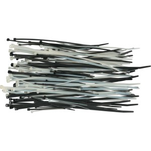 NATURAL CABLE TIES 4.8mmASSORTED (PK-500) Edison EDI5153230K EDI-515-3230K