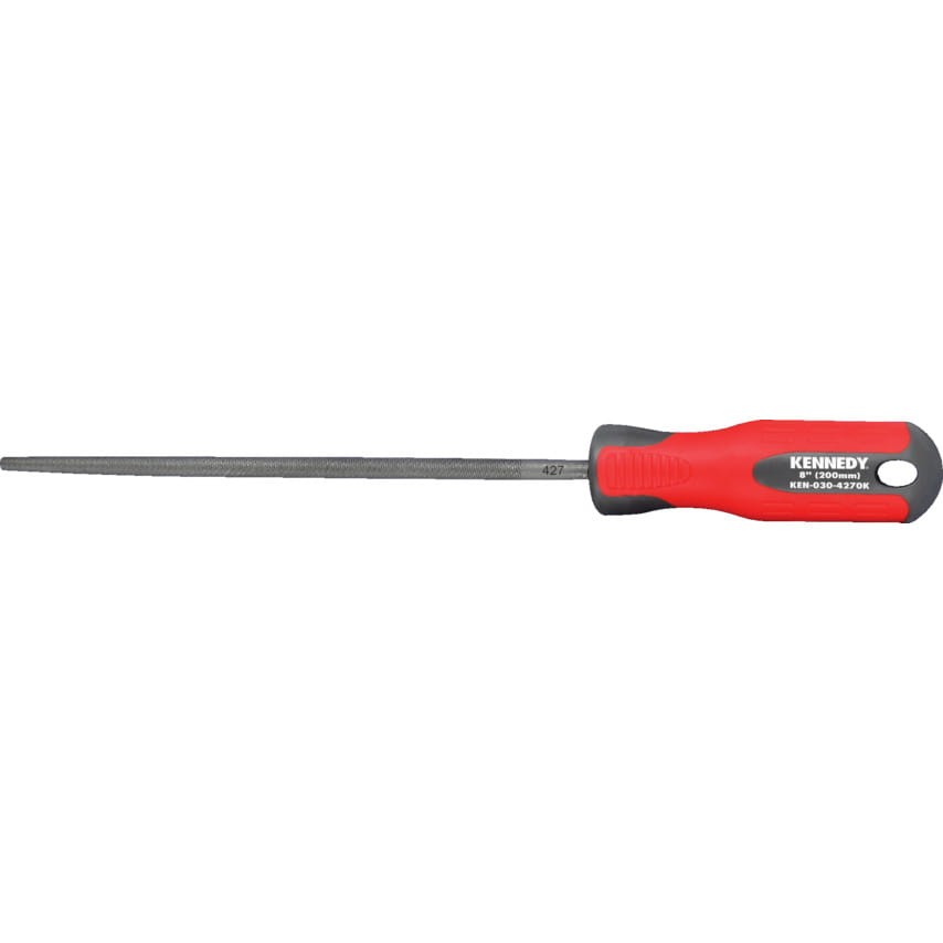 Pilnik 10" 250mm ROUND SMOOTHENGINEERS FILE + HANDLE Kennedy KEN0306260K KEN-030-6260K