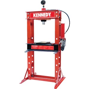 AIR/HYD FLOOR STANDING WORKSHOPPRESS 30- TONNE 2018 version Kennedy KEN5039490K KEN-503-9490K