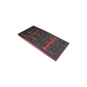 Zestaw pilników w piance 12szt. FILE SET WITH FOAM T0691 Kennedy KEN5950045K KEN-595-0045K