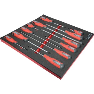 Zewstaw wkrętaków w piance 12szt. PRO-TORQ SCREWDRIVER SETWITH FOAM T0691 Kennedy KEN5950145K KEN-595-0145K