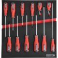 Zewstaw wkrętaków w piance 12szt. PRO-TORQ SCREWDRIVER SETWITH FOAM M1832 Kennedy KEN5950150K KEN-595-0150K