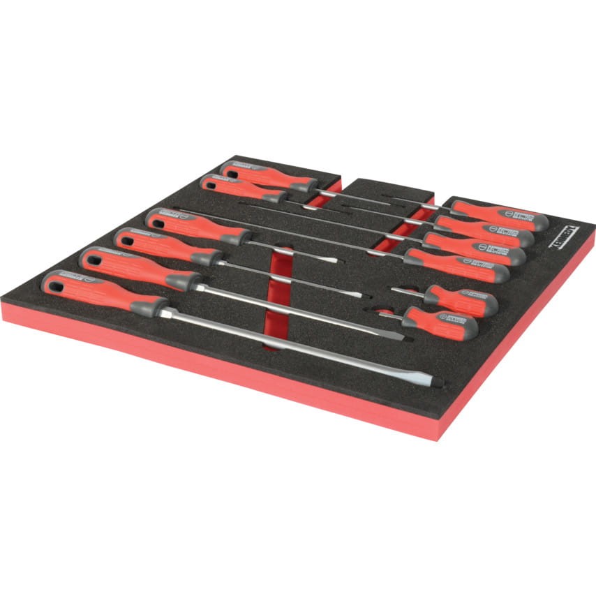Zewstaw wkrętaków w piance 12szt.E PRO-TORQ SCREWDRIVER SETWITH FOAM T0691 Kennedy KEN5950165K KEN-595-0165K
