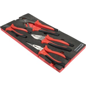 4PCS PRO-TORQ PLIERS WITH FOAMT0691 Kennedy KEN5950255K KEN-595-0255K
