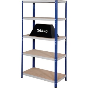 5-SHELF RACK 1770x900x450mm 265KGPER SHELF Matlock MTL4051788K MTL-405-1788K