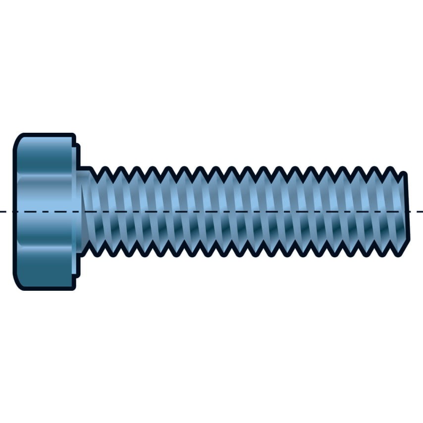 M8x16 śruba z łbem sześciokątnym ocynkowana klasa 8.8 Qualfast QFT6301041C QFT-630-1041C