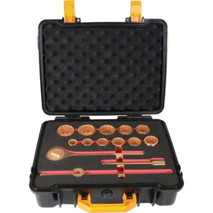 Zestaw narzędzi nieiskrzących 3/4" Be-Cu 14szt. Kennedy KEN5758460K KEN-575-8460K