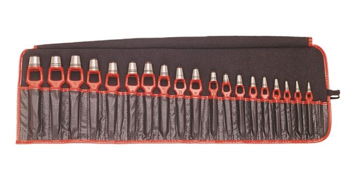 Zestaw wycinaków 2-20mm, w pokrowcu, 19-el. 35319 56035319 Alarm