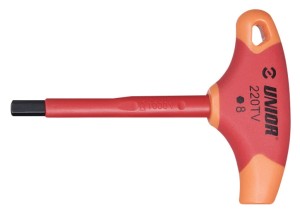 Klucz trzpieniowy izolowany z uchwytem typu T 6mm Unior (619134) 220TVDE