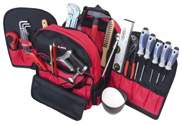 Plecak z narzędziami 25el. 77110 56077110 Alarm