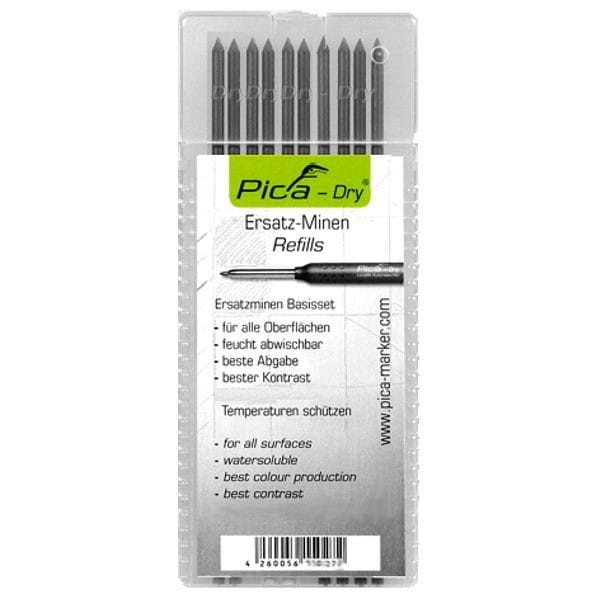 Zestaw 10 wkładów wymiennych, grafitowych 36648 56036648 Alarm