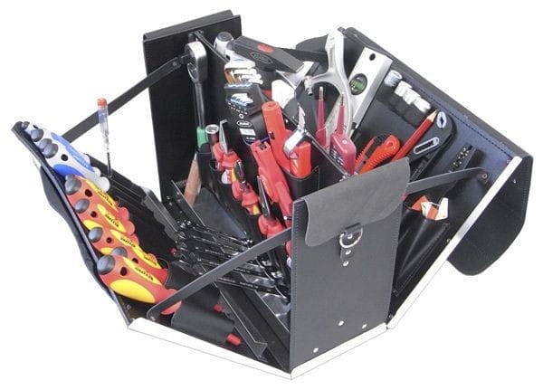 Torba 415x320x165 z narzędziami 45el. 77340 56077340 Alarm