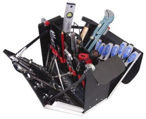 Torba 415x320x165 z narzędziami 47el. 77140 56077140 Alarm