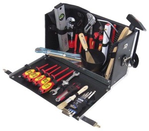 Torba 420x250x150 z narzędziami 23el. 77200 56077200 Alarm