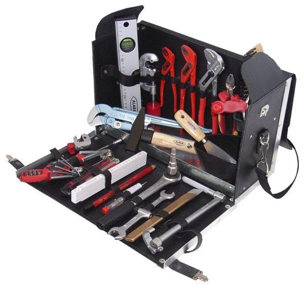Torba 420x250x150 z narzędziami 24el. 77180 56077180 Alarm