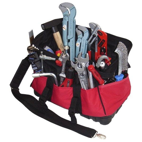 Torba 440x320x230 z narzędziami 28el. 77155 56077155 Alarm
