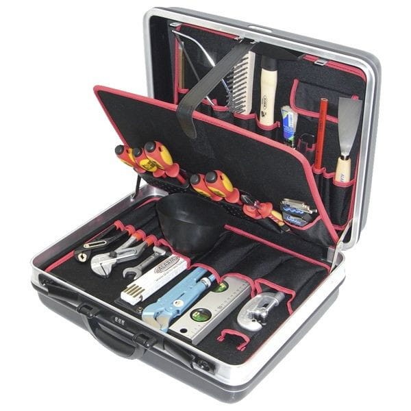 Walizka 480x370x180 z narzędziami 23szt. 77005 56077005 Alarm