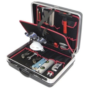 Walizka 480x370x180 z narzędziami 26el. 77020 56077020 Alarm
