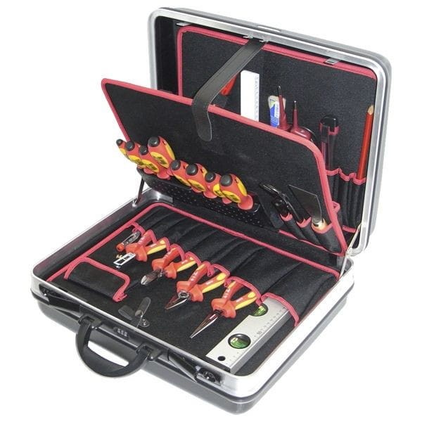 Walizka 480x370x180 z narzędziami 26el. 77315 56077315 Alarm