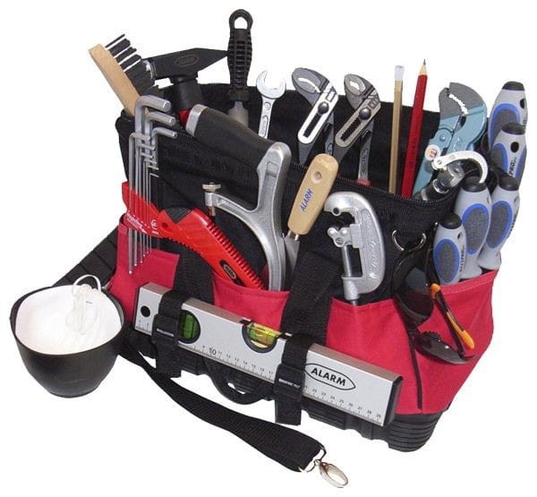 Torba 440x320x230 z narzędziami 26-el. 77100 56077100 Alarm