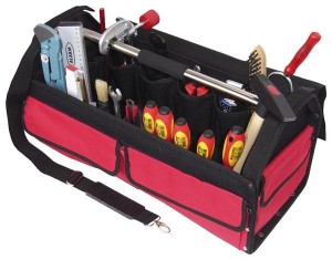 Torba ze stelażem z narzędziami 23el. 77190 56077190 Alarm