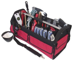 Torba ze stelażem z narzędziami 25el. 77160 56077160 Alarm