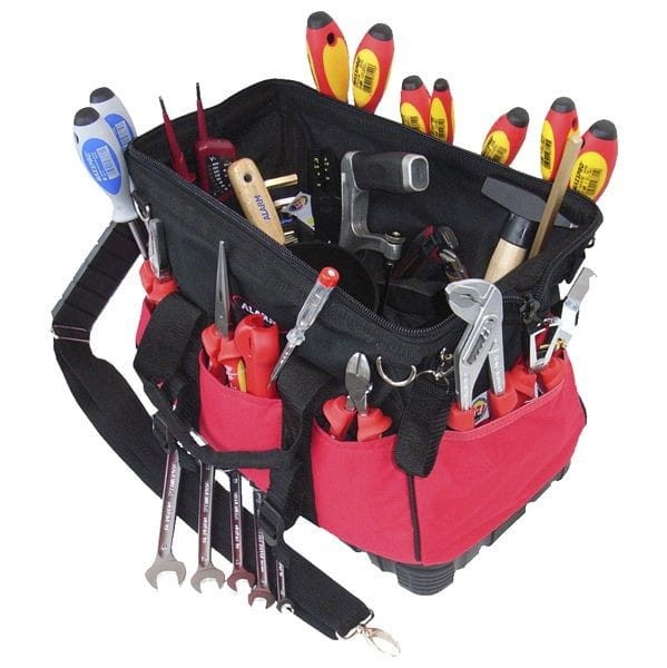 Zestaw narzędzi w torbie 440x320x230 33el. 77375 56077375 Alarm