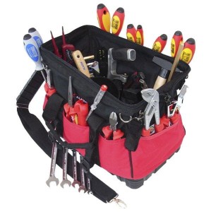 Zestaw narzędzi w torbie 440x320x230 33el. 77375 56077375 Alarm