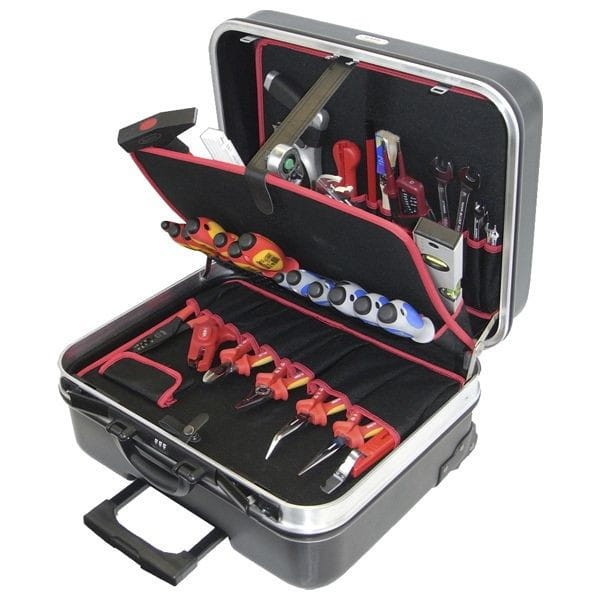 Zestaw narzędzi w walizce 485x350x195 45el. 77520 56077520 Alarm