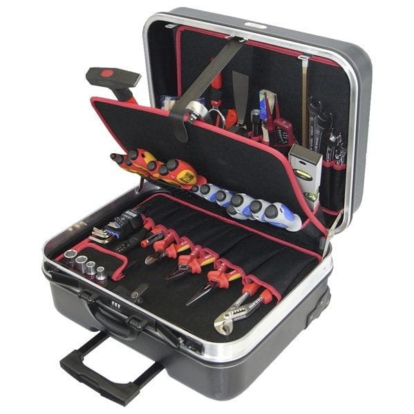 Zestaw narzędzi w walizce 485x350x195 45el. 77525 56077525 Alarm