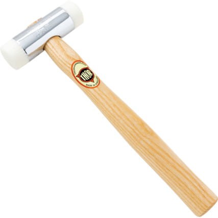 Młotek Thorex 32mm 450g z nakładkami nylonowymi 12-710N trzonek drewniany Thor Hammer THO5270321P