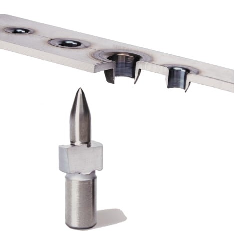 Wiertło termiczne M4 długie fazujące 3,7mm Long Flat z okrawaczem 3550370 Centerdrill