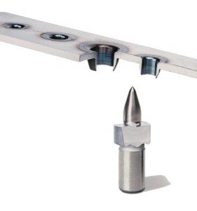 Wiertło termiczne M10 krótkie fazujące 9,3mm Short Flat z okrawaczem do stali nierdzewnej 3650930 Centerdrill