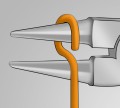 Szczypce okrągłe długie izolowane 160mm Unior (610432) 476/1VDEBI