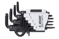 Zestaw kluczy Torx o profilu TX na plastikowym wieszaku 9-40/8 Unior (617077) 220/7TXNPH