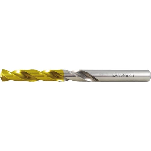 Wiertło 12mm TiN HSS-Co kobaltowe pokrywane SwissTech SWT1251820A
