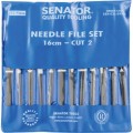 Zestaw pilników igiełkowych 12szt. 16cm 160mm Senator SEN0316990K SEN-031-6990K