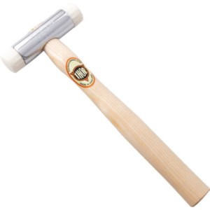 Młotek Thorex 25mm 250g z nakładkami nylonowymi 12-708N trzonek drewniany Thor Hammer THO5270320N