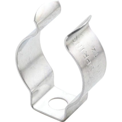 Uchwyt do rur 10mm metalowy otwarty ocynkowany 1szt. Metalmedia MTM662101