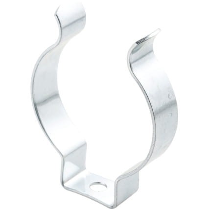 Uchwyt do rur 38mm metalowy otwarty ocynkowany 1szt. Metalmedia MTM662107