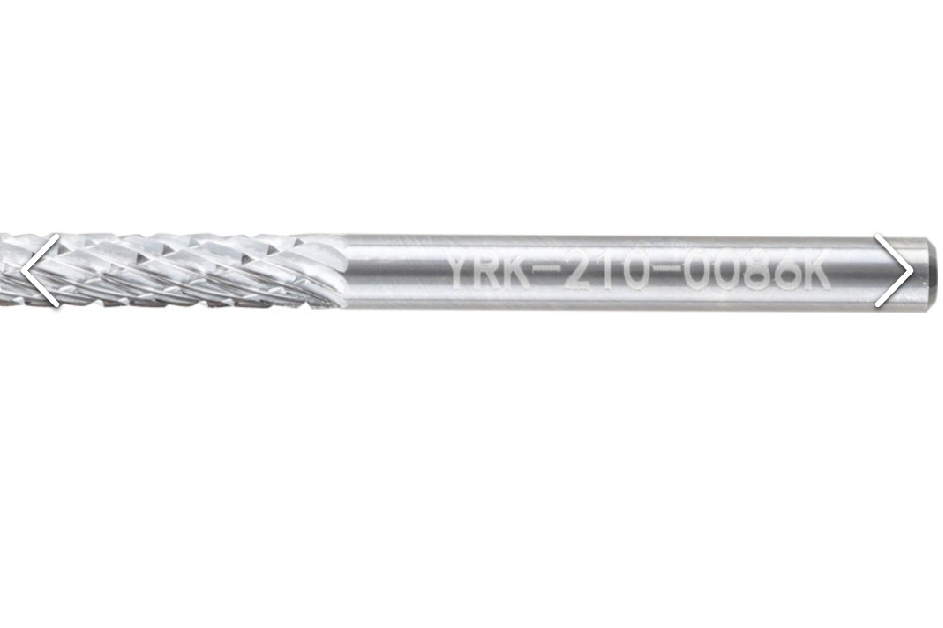 Pilnik obrotowy 3mm x14mm węglikowy cylindryczny uzębienie czołowe York Abrasives YRK2100086K