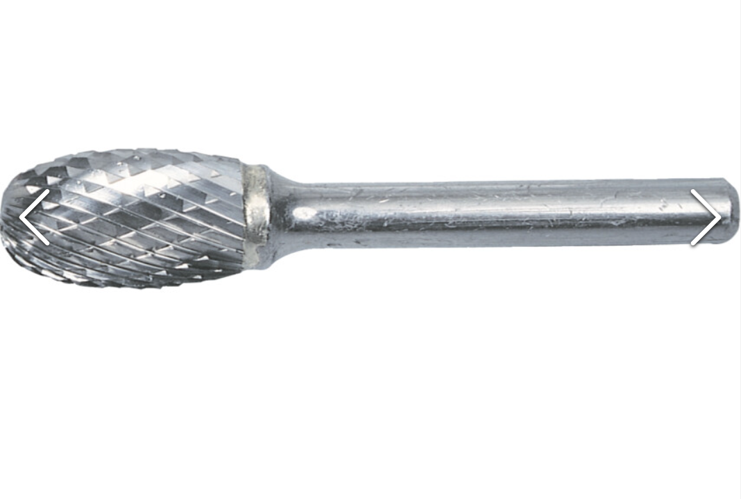 Pilnik obrotowy 12,7mm x22mm węglikowy owalny York Abrasives YRK2105246K
